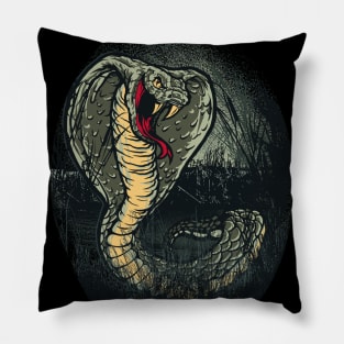 Cobra Graphic Pillow