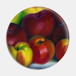 High Resolution Apple Family 2 by Georgia O'Keeffe Pin