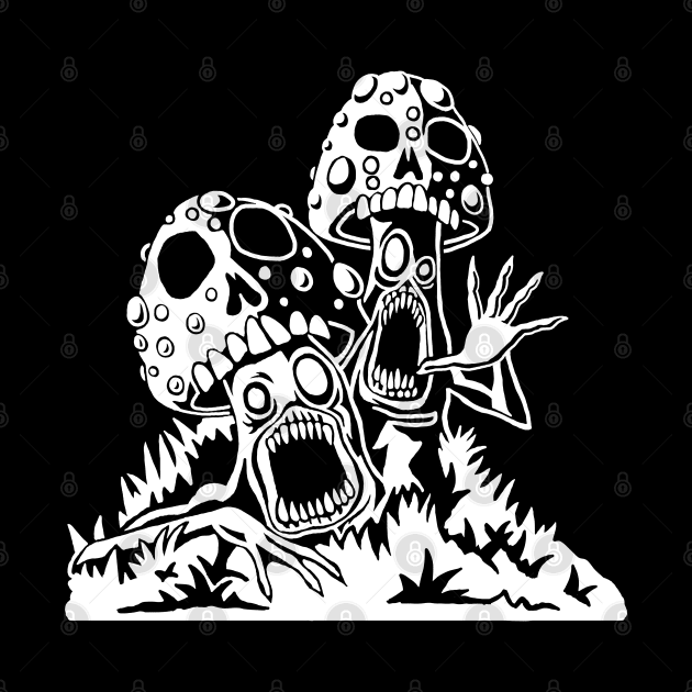 Zombie Mushroom by GregNowachek