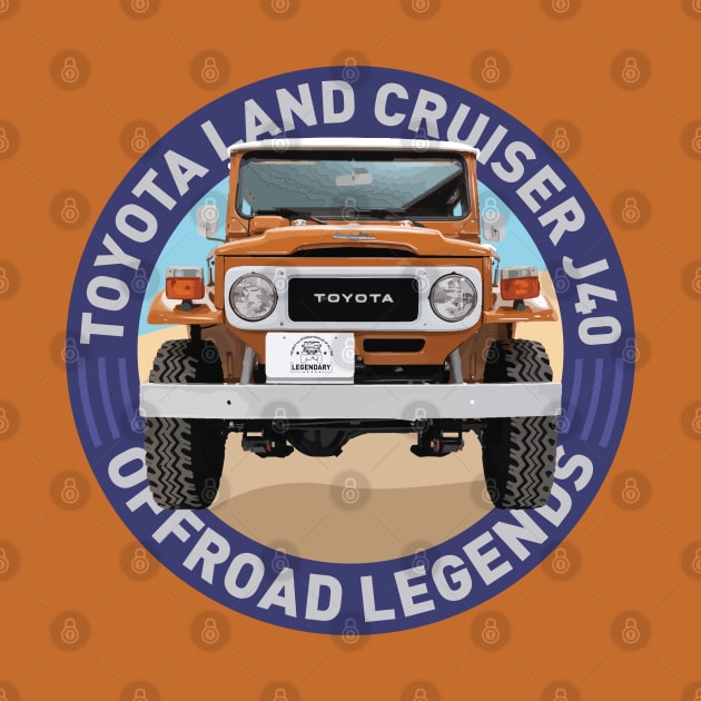 4x4 Offroad Legends: Toyota Land Cruiser J40 by OFFROAD-DESIGNS