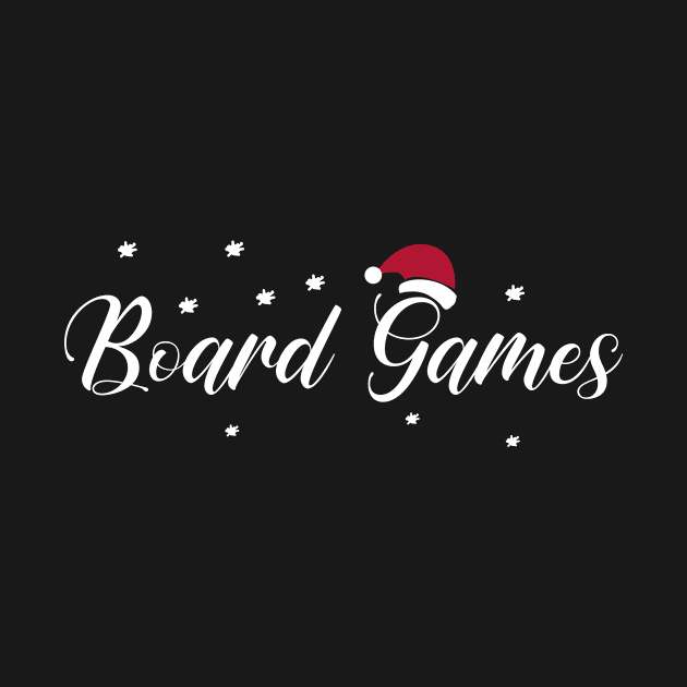 Board Games Christmas Hat - Board Game Design - Gaming Art by MeepleDesign