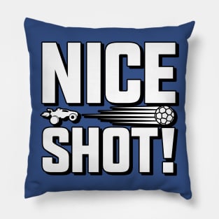 Rocket League Video Game Nice Shot Funny Gifts Pillow