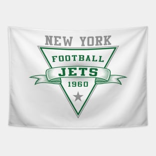 Retro New York Jets Tapestry