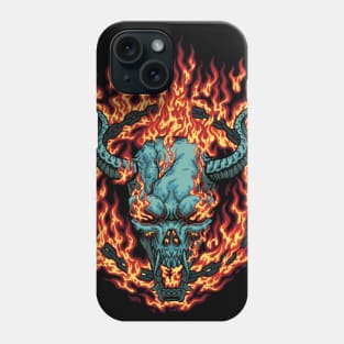 The Devil Burning Phone Case