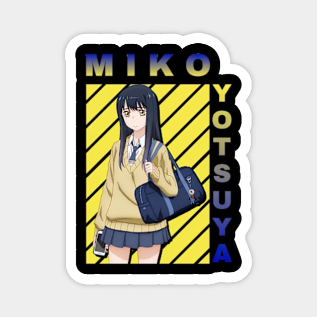 Mieruko Chan-miko Yotsuya Magnet by TaivalkonAriel