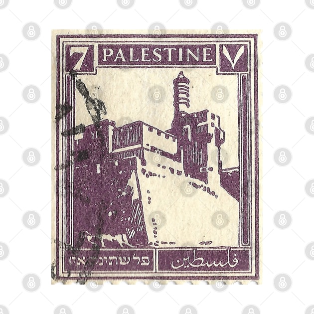 Palestine Stamp, 1920s by rogerstrawberry