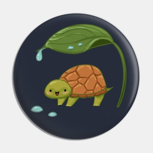 Little Leaf Turtle Pin