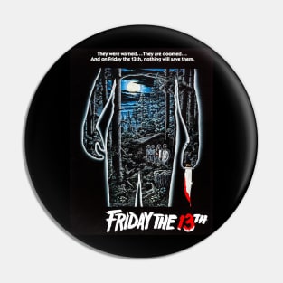 Friday The 13th Pin