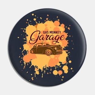 Gas Garage Gasoline Car T-Shirt Pin