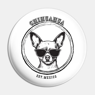 Rustic Chihuahua Pin