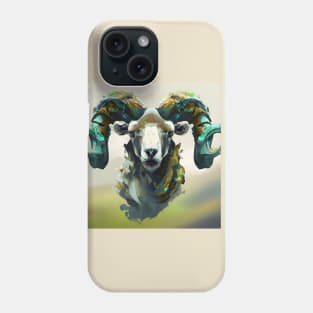 Painted Ram Phone Case