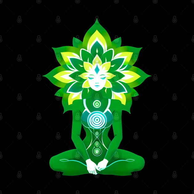 Aura Green Meditation 03 by CGI Studios