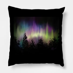 Northern Lights Fantasy Pillow