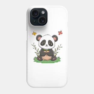 Cute Panda Phone Case