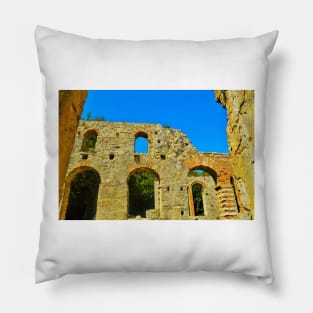 A View of Albania Pillow