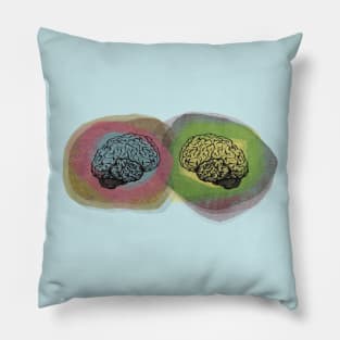 Brain vs Brain Pillow