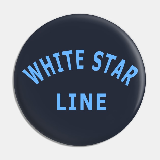 White Star Line Pin by Lyvershop