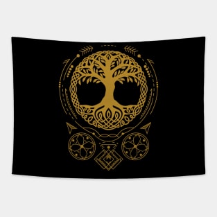 Yggdrasil - Tree of Life | Norse Pagan Symbol Tapestry