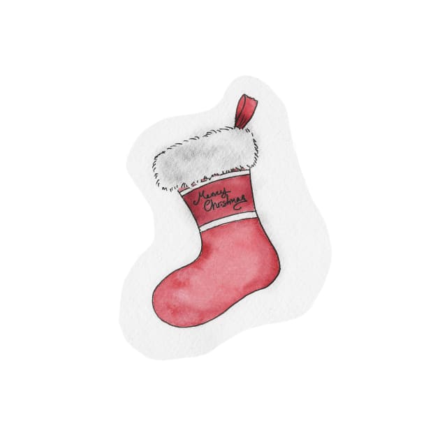 christmas sock by CasValli