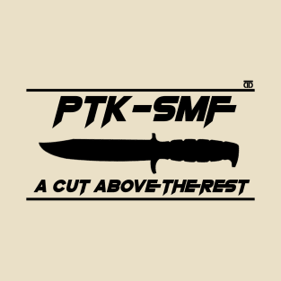 PTK-SMF A Cut Above Black T-Shirt