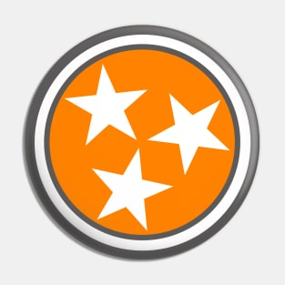 Tennessee Flag Stars // Big Orange Pin