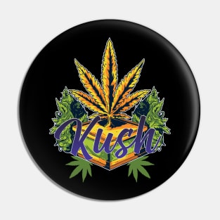 Cannabis Marijuana Kush Pin