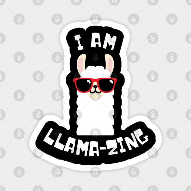 I am llamazing Magnet by Pet Station