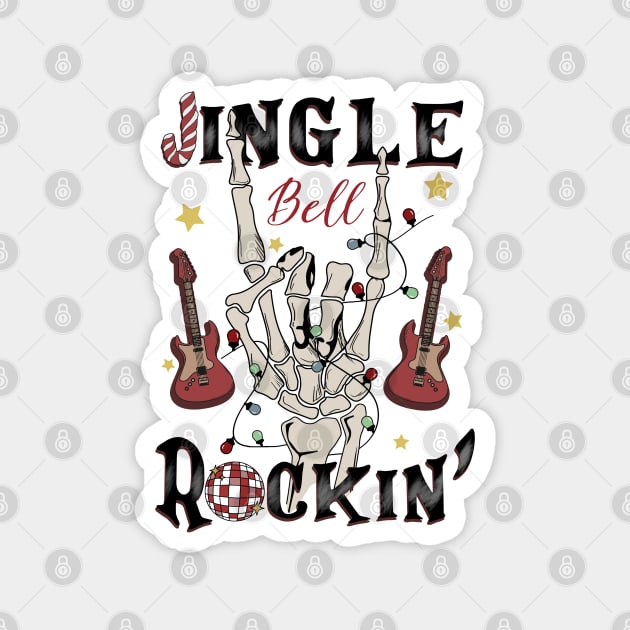 Jingle Bell Rocking Magnet by MZeeDesigns