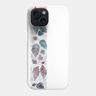 Leaves and physalis Phone Case