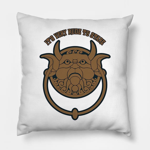 Labyrinth - Knocker Pillow by Specialstace83