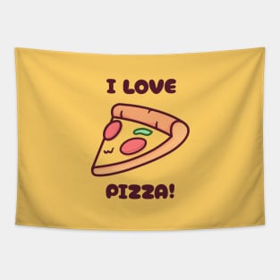 I Love Pizza Tapestry