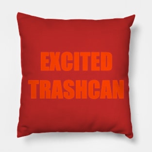 Excited Trashcan iCarly Penny Tee Pillow