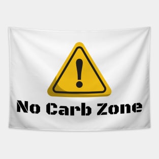 No Carb Zone Tapestry