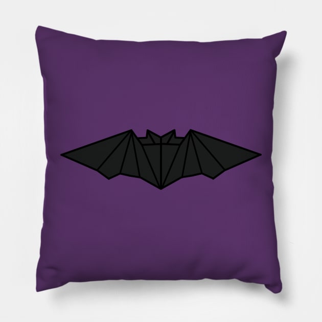 Origami Bat Pillow by Numerica