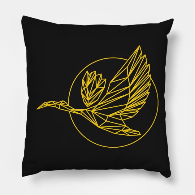The Ibis [Geominals Series] Pillow by Franz24