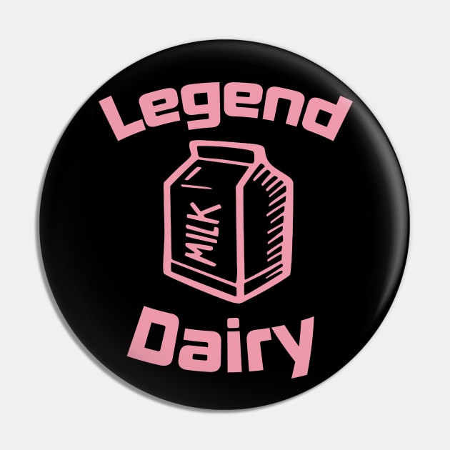 Strawberry Milk Lovers Epic Pin by GreenGuyTeesStore