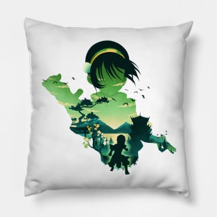 Toph The Blind Bandit Pillow