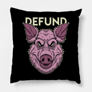 Defund the Police Pillow