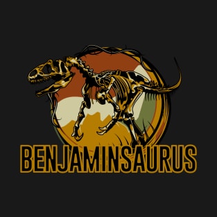 Benjaminsaurus Benjamin Dinosaur T-Rex T-Shirt