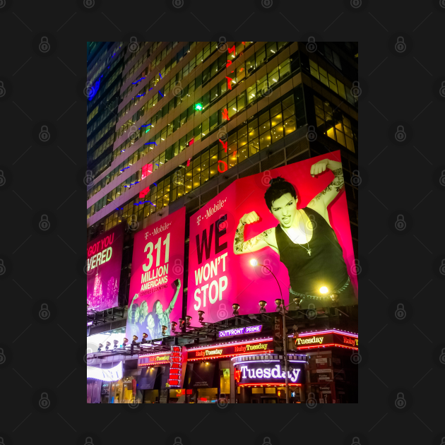 Times Square, Manhattan, New York City Times Square TShirt TeePublic