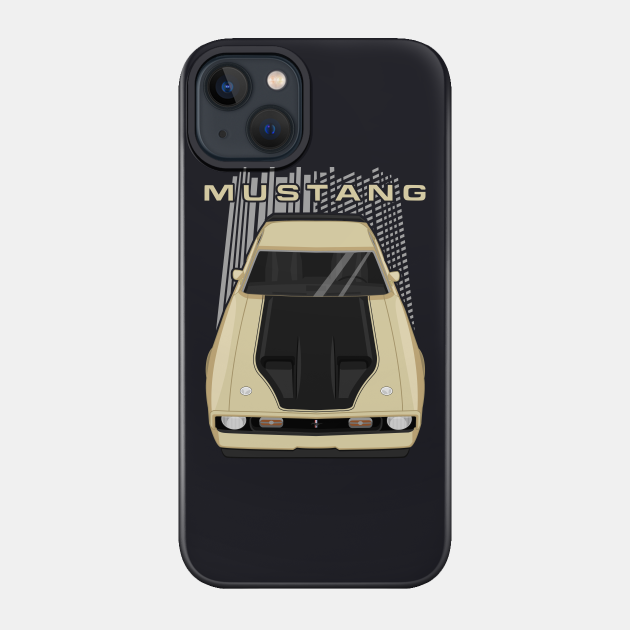 Mustang Mach 1 1971 to 1972 - Morning Gold - 72 - Phone Case