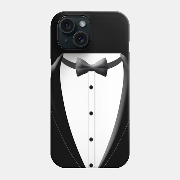 suit tie wedding tuxedo Phone Case by soufyane