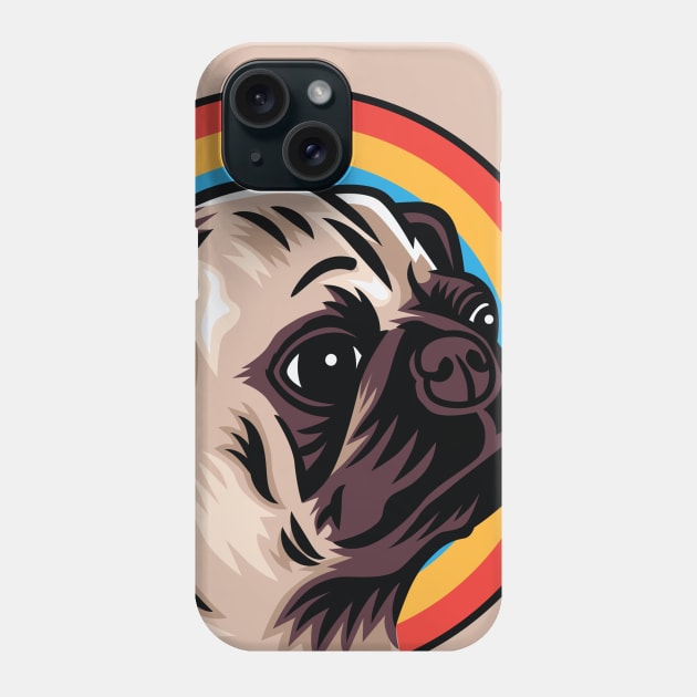 Pug Lover Phone Case by Red Rov