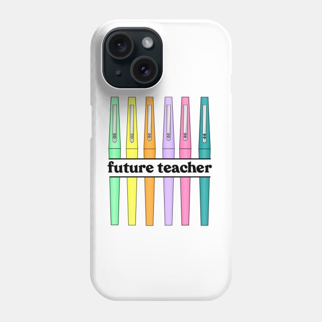 teacher Phone Case by stickersbycare