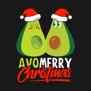 Funny Avocado Christmas - Avo Merry Christmas T-Shirt