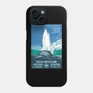 Yellowstone National Park WPA Phone Case