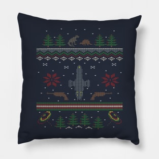 Ugly Firefly Christmas Sweater Pillow