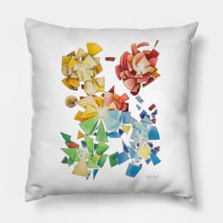 Abstract Chaos Pillow