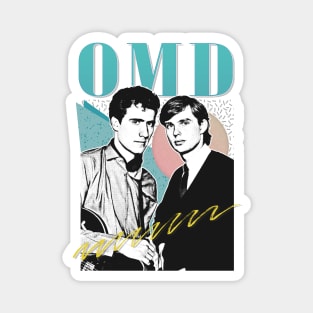 OMD \ Original Retro Tribute Design Magnet