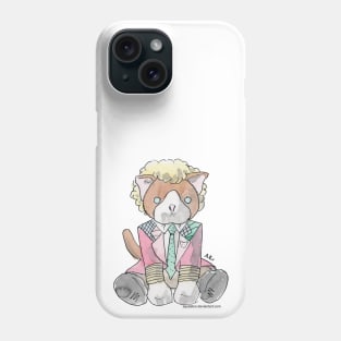 Harlock the Cat Cosplay: Doctor Who #6 Phone Case